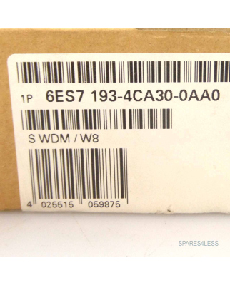 Simatic S7 Terminal-Modul 6ES7 193-4CA30-0AA0 (5Stk) OVP