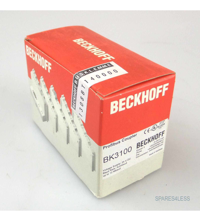Beckhoff PROFIBUS-Buskoppler BK3100 SIE