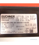 Euchner Sicherheitsschalter CET3-AR-CRA-AH-50X-SH-110103 110103 GZ V1.4.1 OVP