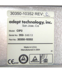 Adept Technology Controller Interface Panel CIP2 30350-10352 NOV