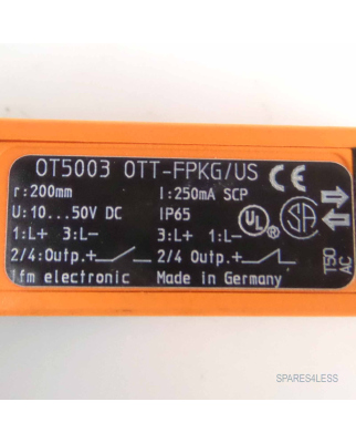 ifm electronic Reflexlichttaster OT5003...