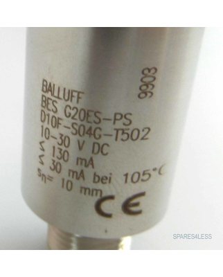 Balluff induktiver Sensor BES G20ES-PSD10F-S04G-T502 GEB