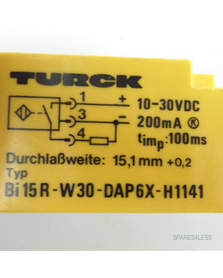 Turck induktiver Ringsensor Bi15R-W30-DAP6X-H1141 GEB