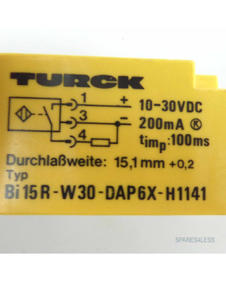Turck induktiver Ringsensor Bi15R-W30-DAP6X-H1141 GEB