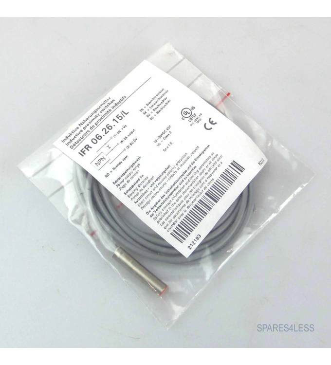 Baumer electric induktiver Näherungsschalter IFR 06.26.15/L OVP