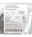 Baumer electric induktiver Näherungsschalter IFR 06.26.15/L OVP