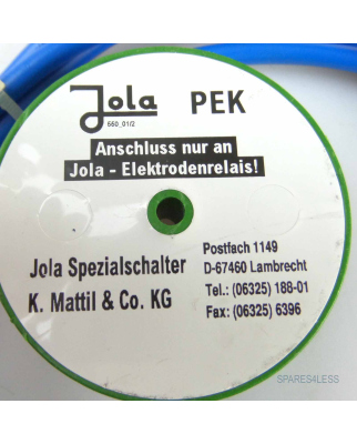 Jola Elektrode PEK 2m GEB