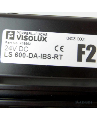 Pepperl+Fuchs VISOLUX Datenlichtschranke LS600-DA-IBS-RT/F2 418562 GEB