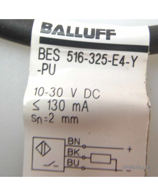 Balluff induktiver Sensor BES 516-325-E4-Y-PU NOV