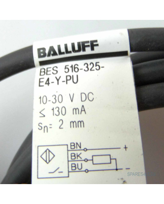 Balluff induktiver Sensor BES 516-325-E4-Y-PU #K2 GEB