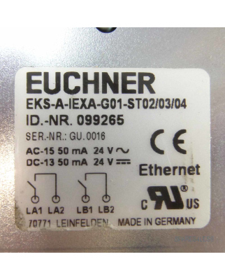 Euchner Electronic-Key-System EKS-A-IEXA-G01-ST02/03/04...
