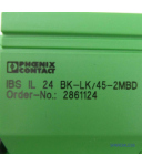 Phoenix Contact Buskoppler IBS IL 24 BK-LK/45-2MBD-PAC 2862220 OVP