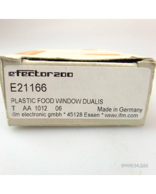 ifm efector 200 Schutzscheibe E21166 OVP