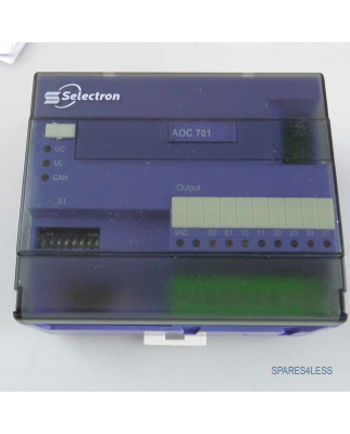 Selectron Analog Output Module AOC 701 OVP