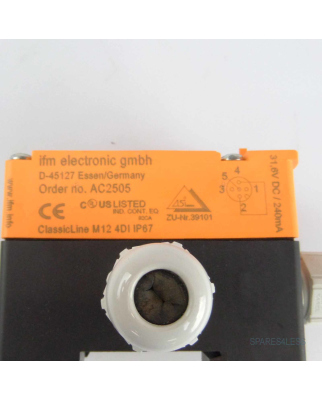 ifm electronic Classic Line Input Module M12 4DI IP67 AC2505 GEB