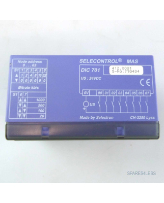 Selectron Input Modul DIC 701 #K2 GEB