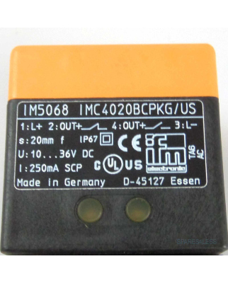 ifm efector induktiver Sensor IM5068 IMC4020BCPKG/US GEB