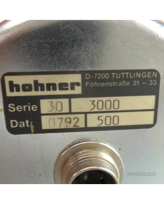 Hohner Inkrementaler Drehgeber Serie 30 3000 #K2 GEB