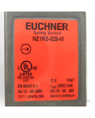 Euchner Sicherheitsschalter NZ1RS-528-M 089627 CX OVP