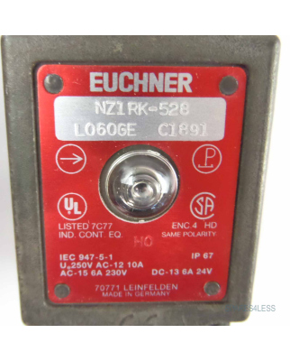 Euchner Einzelgrenztaster NZ1RK-528L060GEC1891 078490 OVP