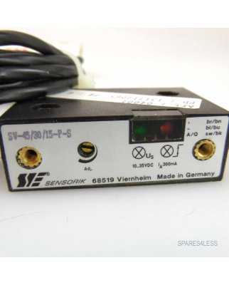 SIE SENSORIK Kapazitiver Sensor SV-45/30/15-P-S #K2 OVP