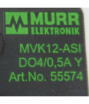 Murr elektronik Busmodul MVK12-ASI DO4/0,5A Y 55574 OVP