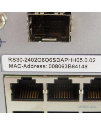 Hirschmann Rail Switch RS30-2402O6O6SDAP OVP