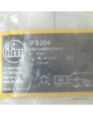 ifm efector induktiver Sensor IFS204 IFB3004BBPKG/M/US-104-DPS OVP