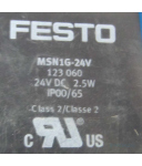 Festo Magnetspule MSN1G-24V 123060 OVP