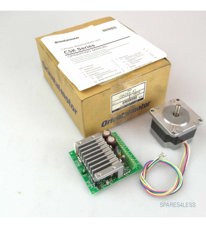 Oriental motor 2-phasen Schrittmotor System CSK264-AT OVP