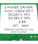 Oriental motor 2-phasen Schrittmotor System CSK264-AT OVP