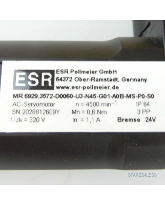 ESR Pollmeier GmbH AC-Servomotor MR...
