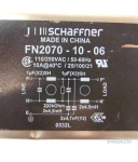 Schaffner Netzfilter FN2070-10-06 110/250V 50/60Hz NOV