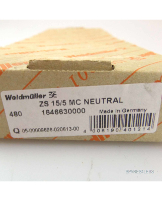 Weidmüller Klemmenmarkierer ZS 15/5 MC NEUTRAL...