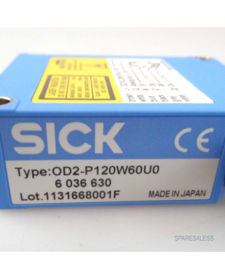 Sick Distanzsensor OD2-P120W60U0 6036630 OVP