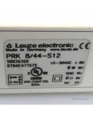 Leuze Reflexionslichtschranke PRK 8/44-S12 50036360 OVP