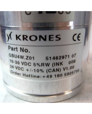 Krones Absolut- und Inkrementalgeber GBU4W.Z01 5146297107 #K2 OVP