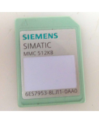 Simatic S7 MMC 6ES7 953-8LJ11-0AA0 512KB OVP