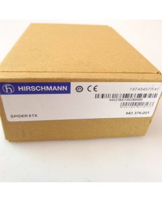 Hirschmann Rail Switch Spider 8TX Ethernet 8 Port OVP