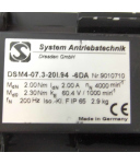 System Antriebstechnik Drehstrom-Motor DSM4-07.3-20I.94-6DA GEB