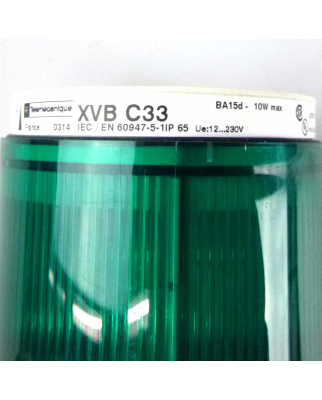 Telemecanique Dauer-Licht Signalleuchte grün XVB C33 084506 GEB