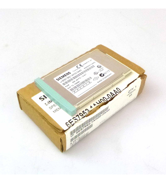 Simatic S7 Speichermodul 6ES7 952-1AH00-0AA0 256 KB OVP