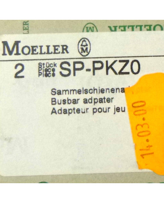 Moeller Sammelschienenadapter SP-PKZ0 (2Stk.) OVP