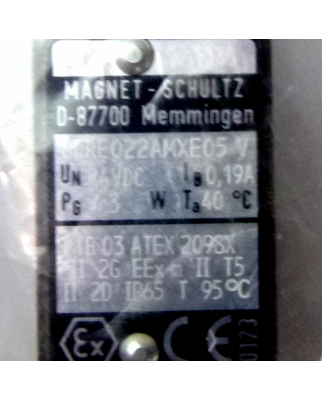 Magnet Schultz Ventilmagnet GBRE022AMXE05-V OVP