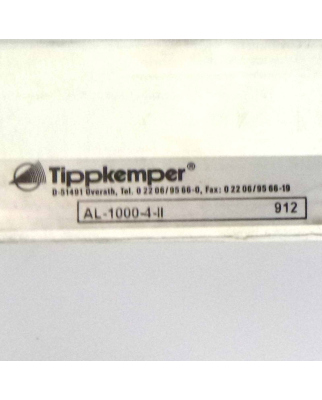 Tippkemper Lichtleiter Glasfaserverlängerung AL-1000-4-II OVP