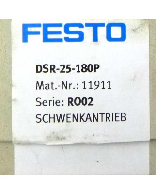 Festo Schwenkantrieb DSR-25-180P 11911 OVP