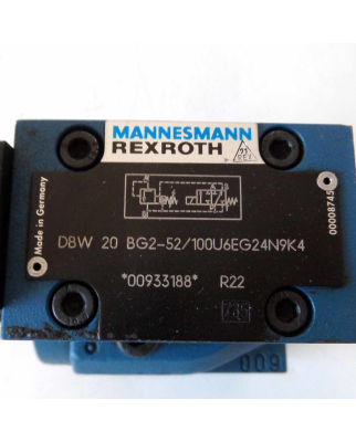 Mannesmann Rexroth Druckbegrenzungsventil DBW 20...