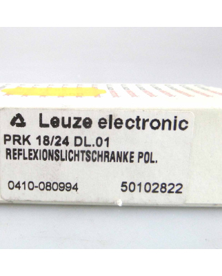 Leuze Reflexionslichtschranke PRK 18/24 DL.01 50102822 OVP