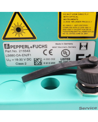 Pepperl+Fuchs Datenlichtschranke LS680-DA-EN/F1 215543 OVP