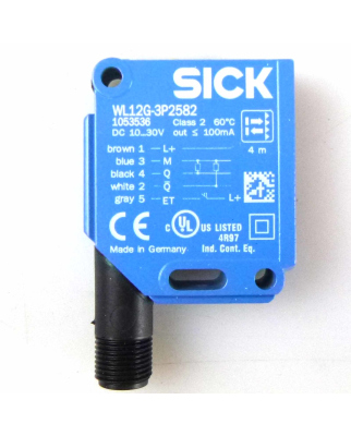Sick Lichtschranke WL12G-3P2582 1053536 OVP
